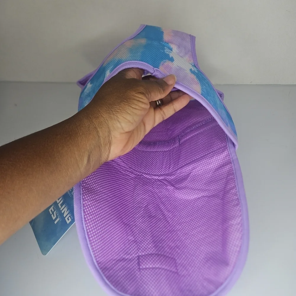 Vibrant Tie-Dye Dog Vest